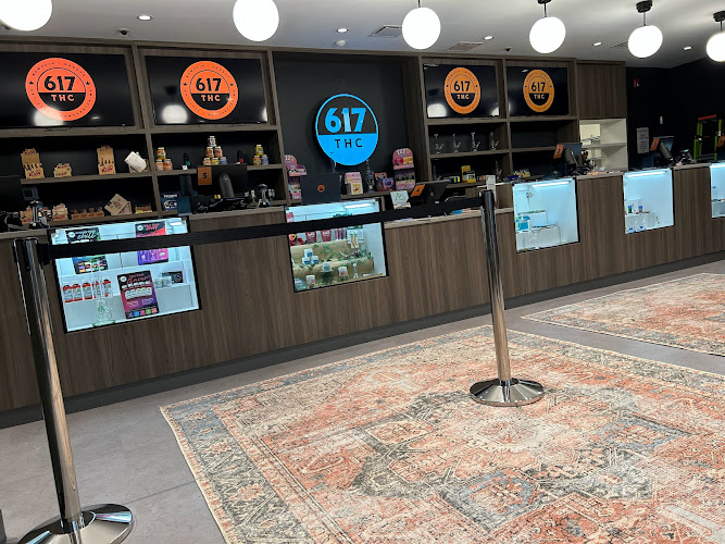 617 THC exterior view showcasing professional Cannabis store services in Boston, Massachusetts