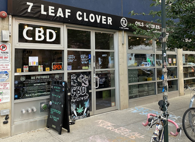7 Leaf Clover Brooklyn exterior view showcasing professional Cannabis store services in Brooklyn, New York