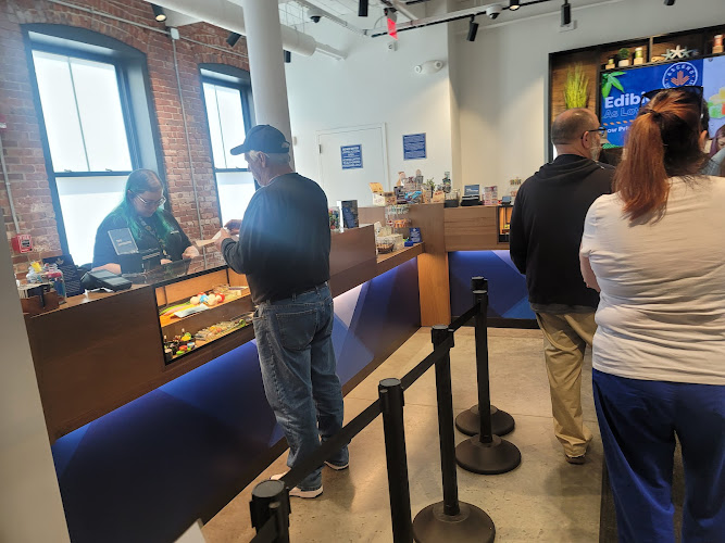 Ascend Cannabis Outlet - New Bedford exterior view showcasing professional Cannabis store services in New Bedford, Massachusetts