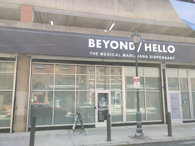 BEYOND / HELLO Cannabis Dispensary - Philadelphia exterior view showcasing professional Cannabis store services in Philadelphia, Pennsylvania