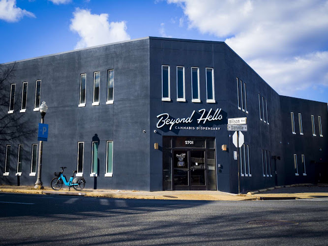 Beyond Hello Arlington Dispensary exterior view showcasing professional Cannabis store services in Arlington, Virginia