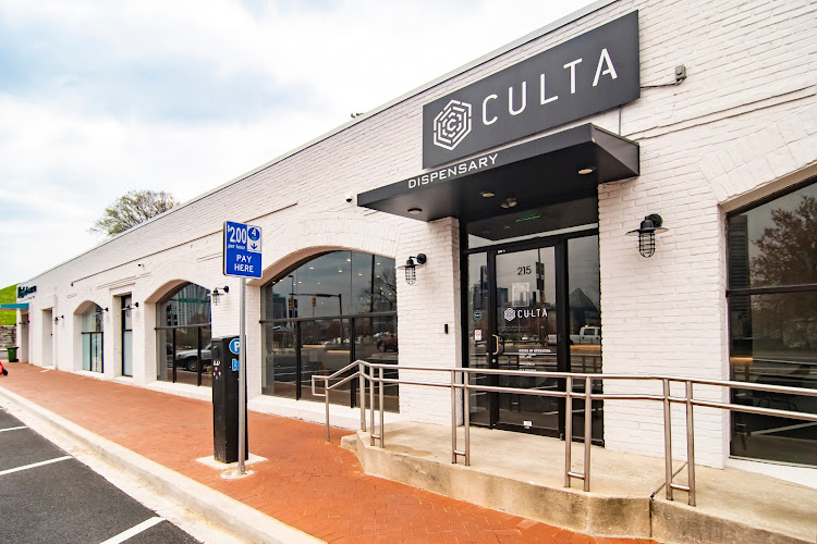 CULTA exterior view showcasing professional Cannabis store services in Baltimore, Maryland