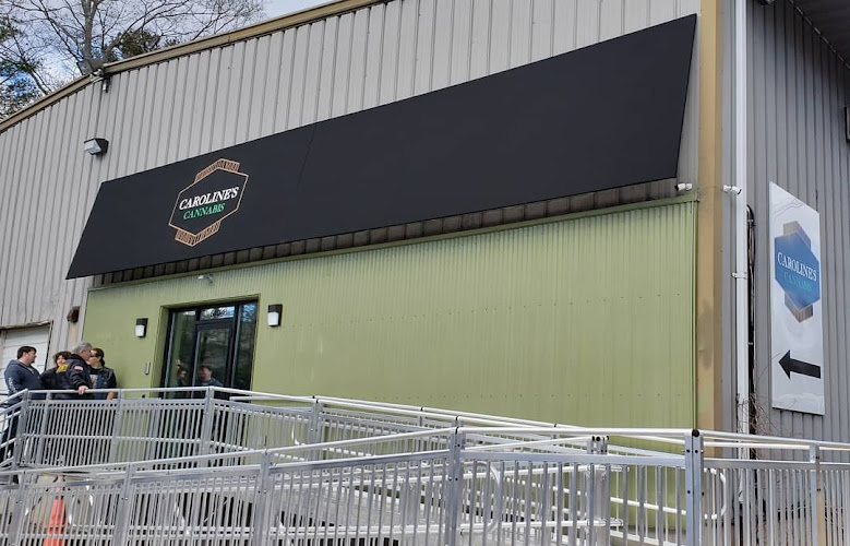 Caroline's Cannabis Uxbridge Dispensary exterior view showcasing professional Cannabis store services in Uxbridge, Massachusetts