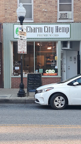 Charm City Hemp Premium CBD Store - Hampden exterior view showcasing professional Cannabis store services in Baltimore, Maryland