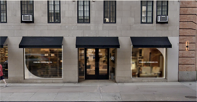 Chelsea Cannabis Co. exterior view showcasing professional Cannabis store services in New York, New York