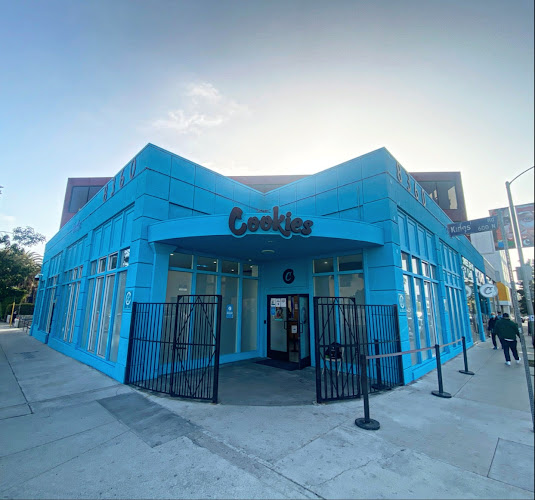 Cookies on Melrose exterior view showcasing professional Cannabis store services in Los Angeles, California