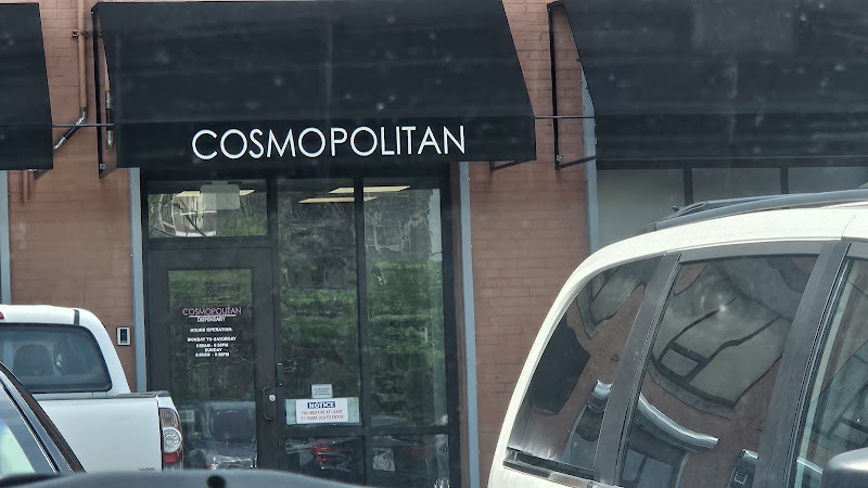 Cosmopolitan Dispensary exterior view showcasing professional Cannabis store services in Fall River, Massachusetts