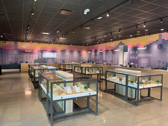 Curaleaf NJ Bordentown exterior view showcasing professional Cannabis store services in Bordentown, New Jersey