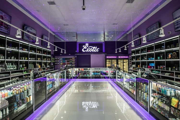 Exotix exterior view showcasing professional Cannabis store services in Los Angeles, California