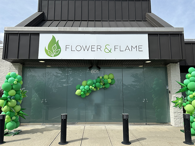 Flower & Flame Dispensary exterior view showcasing professional Cannabis store services in Blackwood, New Jersey