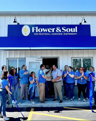 Flower & Soul exterior view showcasing professional Cannabis store services in Halifax, Massachusetts