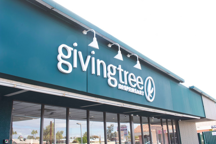 Giving Tree Dispensary exterior view showcasing professional Cannabis store services in Phoenix, Arizona