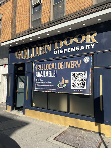 Golden Door Dispensary exterior view showcasing professional Cannabis store services in Jersey City, New Jersey