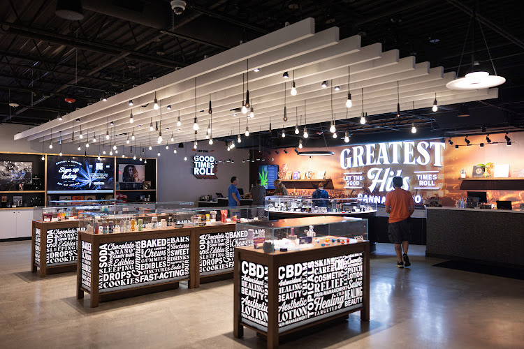 Greatest Hits Cannabis Co. exterior view showcasing professional Cannabis store services in Taunton, Massachusetts