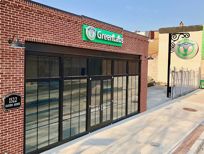 GreenLabs exterior view showcasing professional Cannabis store services in Baltimore, Maryland