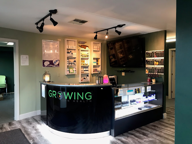 Growing In Health exterior view showcasing professional Cannabis store services in Mashpee, Massachusetts