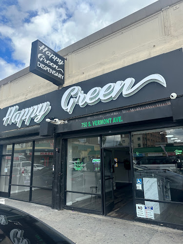 HAPPY GREEN exterior view showcasing professional Cannabis store services in Los Angeles, California