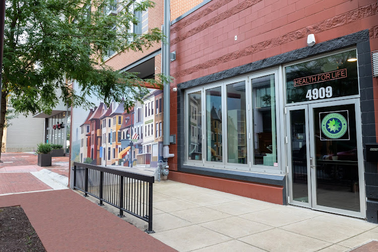 Health for Life - Bethesda Med & Rec Cannabis Dispensary exterior view showcasing professional Cannabis store services in Bethesda, Maryland
