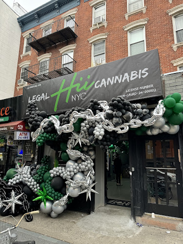Hii Cannabis Dispensary exterior view showcasing professional Cannabis store services in Brooklyn, New York