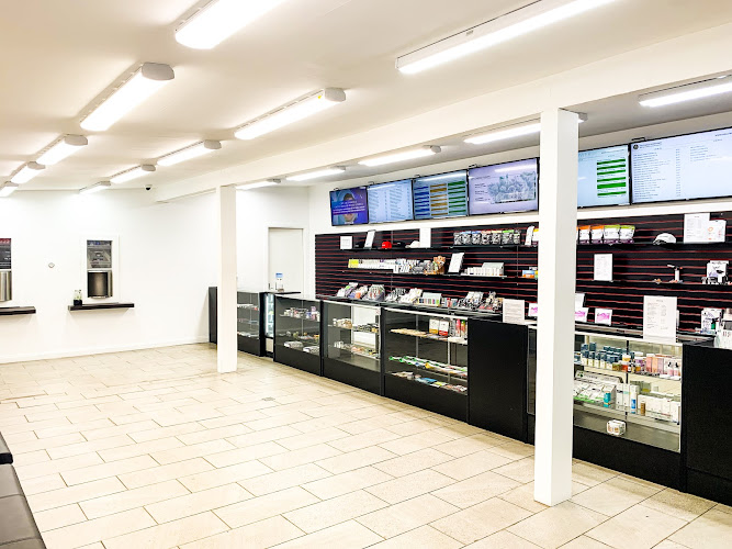 Hollyweed exterior view showcasing professional Cannabis store services in Los Angeles, California
