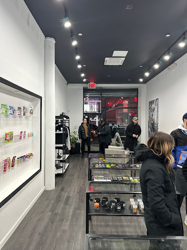 Inhale Cannabis Club exterior view showcasing professional Cannabis store services in New York, New York
