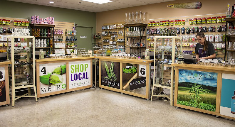 JARS Phoenix Metrocenter exterior view showcasing professional Cannabis store services in Phoenix, Arizona