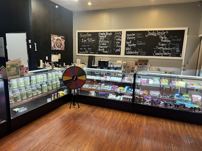 K-town Dispensary exterior view showcasing professional Cannabis store services in Los Angeles, California