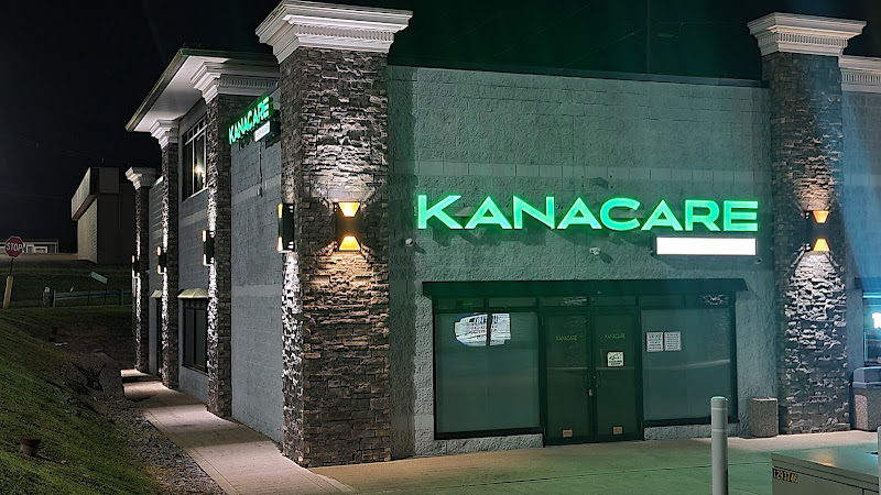 Kanacare exterior view showcasing professional Cannabis store services in White Hall, West Virginia