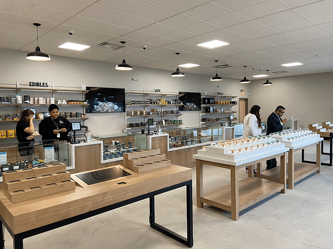 Nomad Cannabis exterior view showcasing professional Cannabis store services in New York, New York