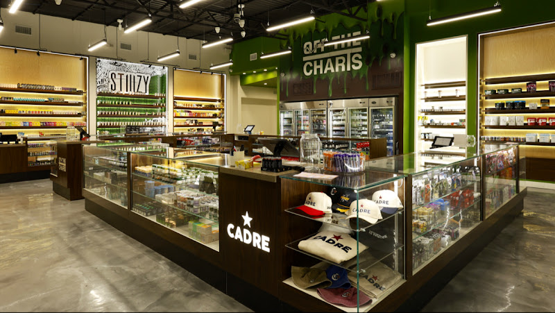 Off The Charts powered by Cadre exterior view showcasing professional Cannabis store services in Los Angeles, California
