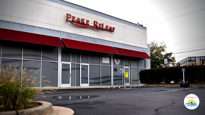 Peake ReLeaf exterior view showcasing professional Cannabis store services in Rockville, Maryland