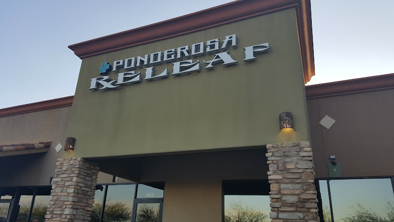 Ponderosa ReLeaf Dispensary exterior view showcasing professional Cannabis store services in Maricopa, Arizona