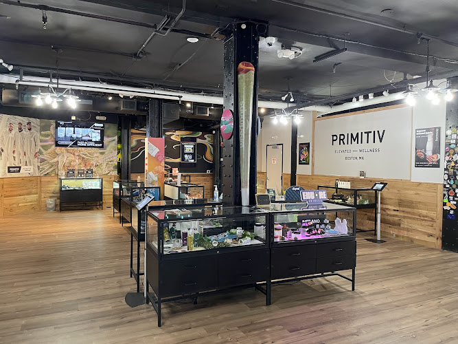 Primitiv exterior view showcasing professional Cannabis store services in Boston, Massachusetts
