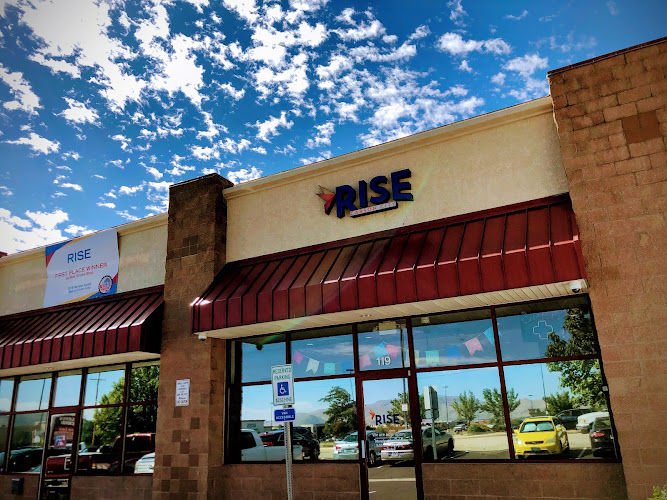 RISE Recreational Dispensary Carson City exterior view showcasing professional Cannabis store services in Carson City, Nevada