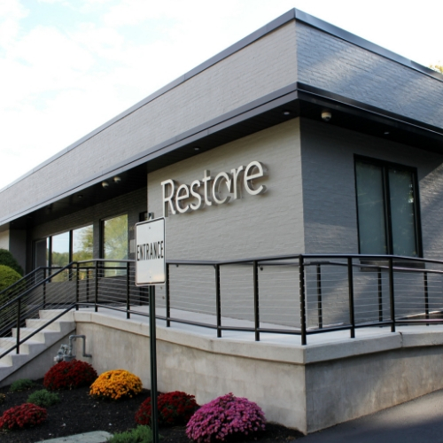 Restore Dispensaries Elkins Park exterior view showcasing professional Cannabis store services in Elkins Park, Pennsylvania