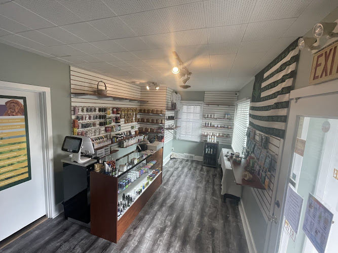 Rooted Serenity - CBD Store exterior view showcasing professional Cannabis store services in New Bedford, Massachusetts