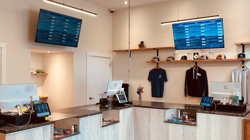 Salty Farmers exterior view showcasing professional Cannabis store services in Eastham, Massachusetts