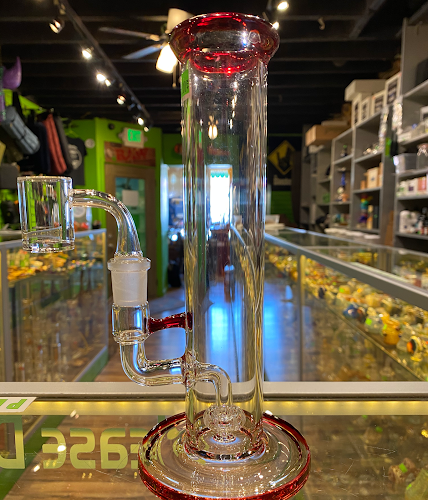 Shockers Glass Studio & CBD exterior view showcasing professional Cannabis store services in Parkville, Maryland