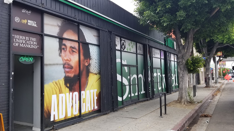 Smartweed exterior view showcasing professional Cannabis store services in Los Angeles, California