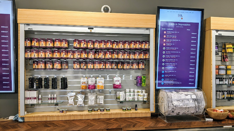 SoL Cannabis exterior view showcasing professional Cannabis store services in New Washoe City, Nevada