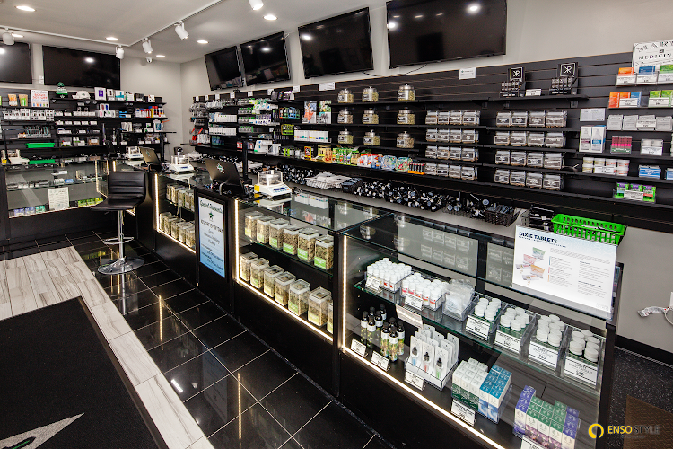 Star Buds exterior view showcasing professional Cannabis store services in Baltimore, Maryland