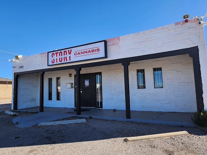 Story Cannabis Bisbee exterior view showcasing professional Cannabis store services in Bisbee, Arizona