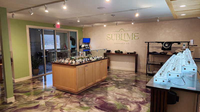 Sublime Cannabis Co. Dispensary Mashpee exterior view showcasing professional Cannabis store services in Mashpee, Massachusetts