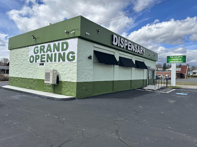 The Holistic Concepts exterior view showcasing professional Cannabis store services in Brockton, Massachusetts