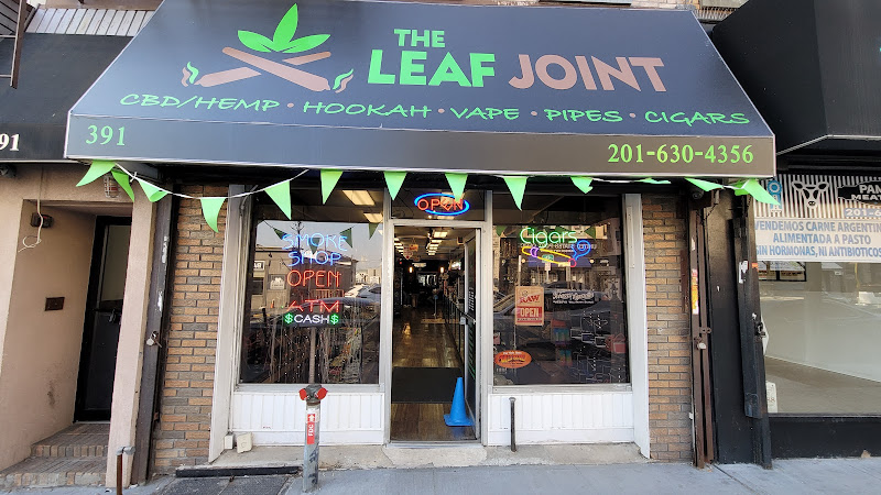 The Leaf Joint exterior view showcasing professional Cannabis store services in Jersey City, New Jersey