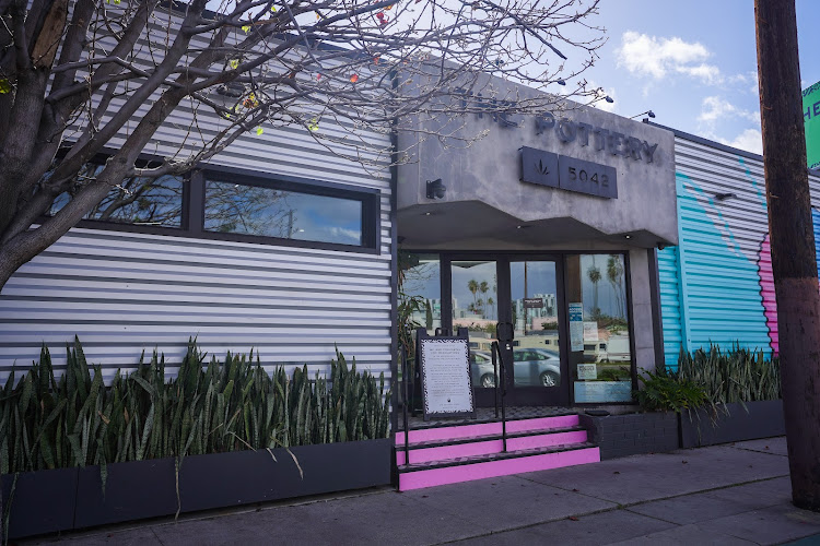 The Pottery exterior view showcasing professional Cannabis store services in Los Angeles, California