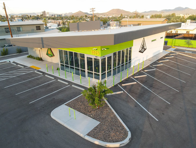 The Prime Leaf exterior view showcasing professional Cannabis store services in Tucson, Arizona