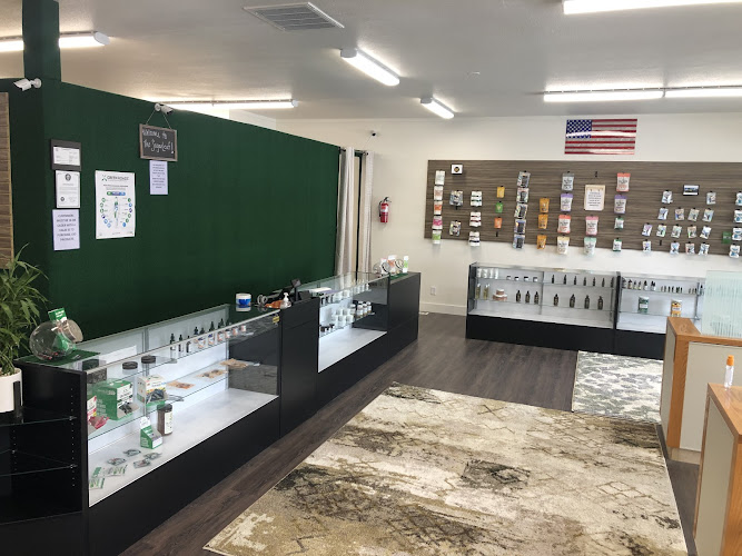 The SugarLeaf CBD Store exterior view showcasing professional Cannabis store services in Gardnerville, Nevada