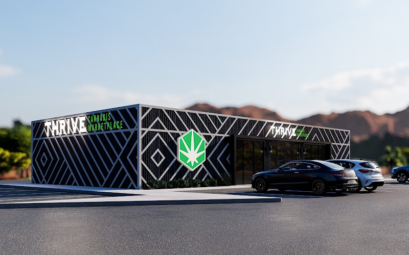 Thrive Cannabis Marketplace - Jackpot Dispensary exterior view showcasing professional Cannabis store services in Jackpot, Nevada