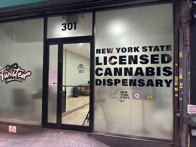 Twisted Vibration exterior view showcasing professional Cannabis store services in Brooklyn, New York